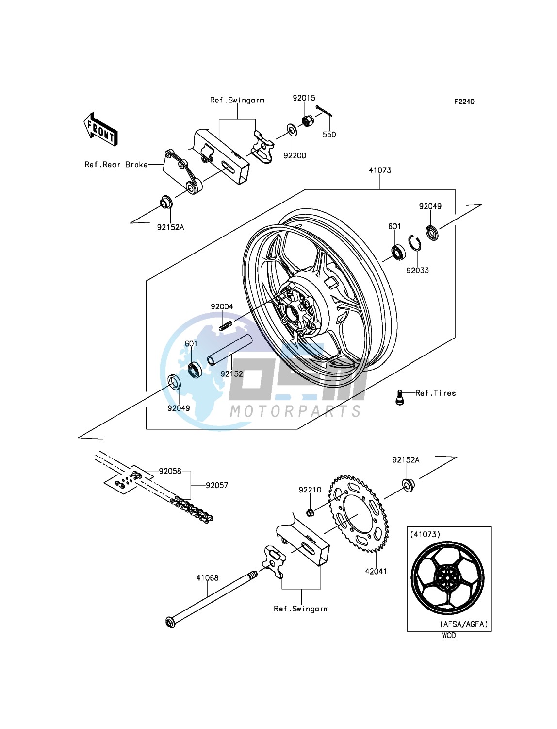 Rear Hub