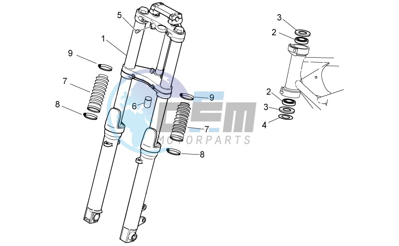 Front fork I