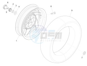 FLY 150 (NAFTA) drawing Rear wheel