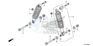 TRX420FAD TRX420 Europe Direct - (ED) drawing REAR CUSHION