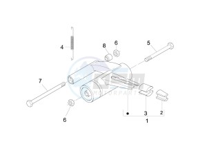 Liberty 50 4T PTT 2009-2017 drawing Swinging arm