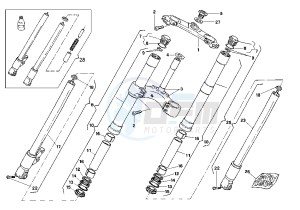 MITO EV 125 drawing FRONT FORK