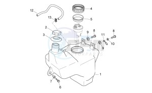 Atlantic 300 drawing Fuel Tank