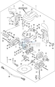 DF 175AP drawing Top Mount Dual