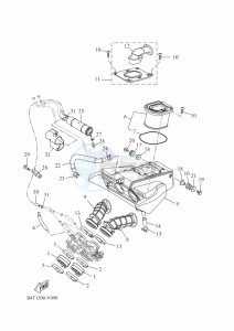 TRACER 7 35KW MTT690-U (B5T2) drawing INTAKE