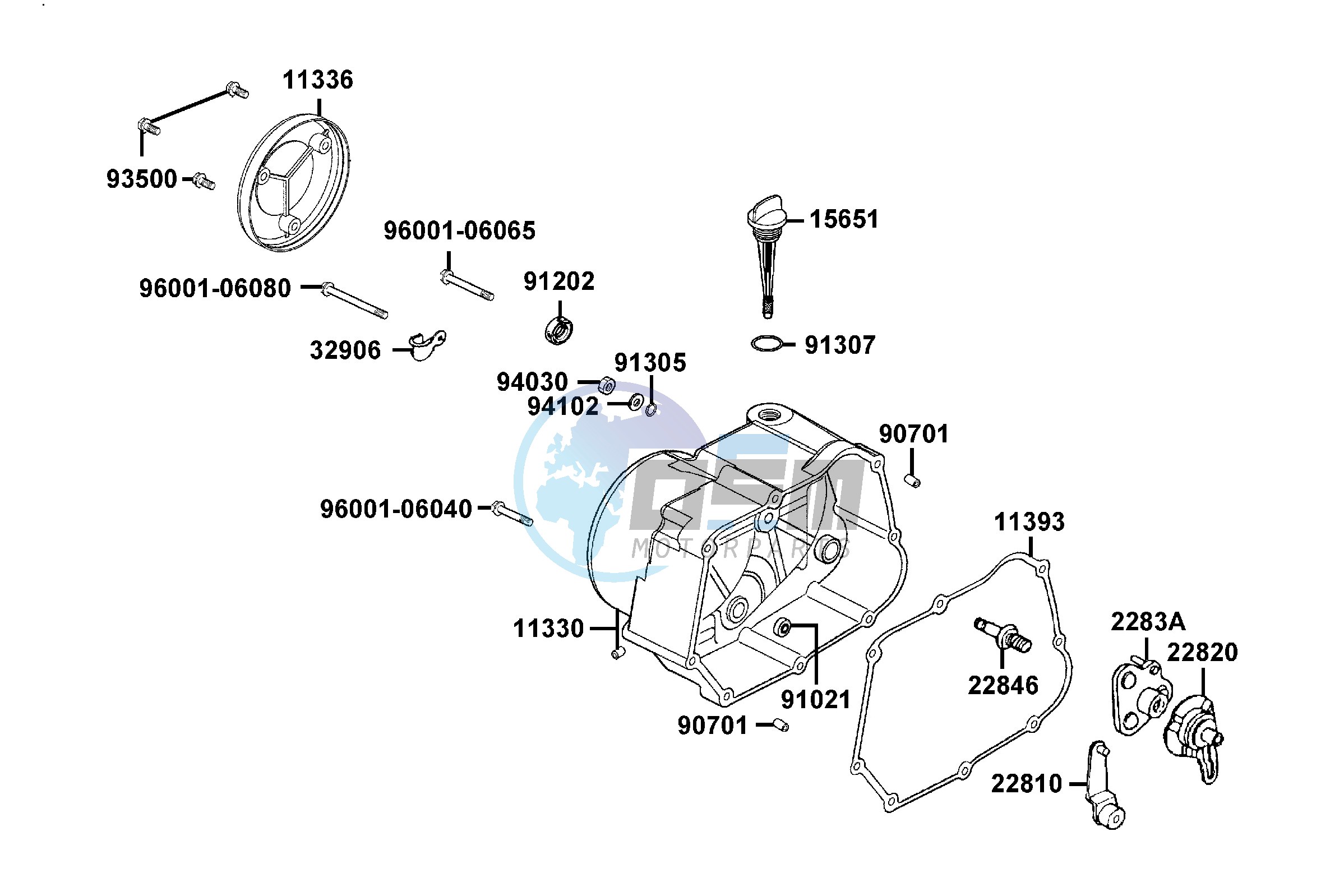 Crankcase Right Cover