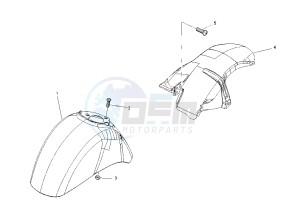 GRANTURISMO 125 drawing Mudguard