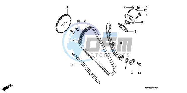 CAM CHAIN/TENSIONER