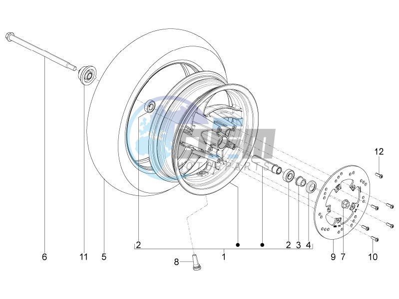 Front wheel