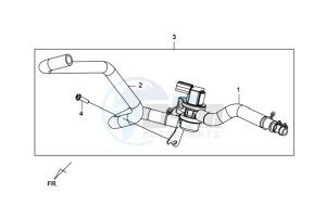 JOYMAX 125i drawing AIRFILTER UNIT