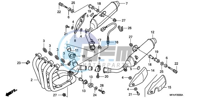 EXHAUST MUFFLER