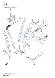 GSX-R1000 (E2) drawing CAM CHAIN