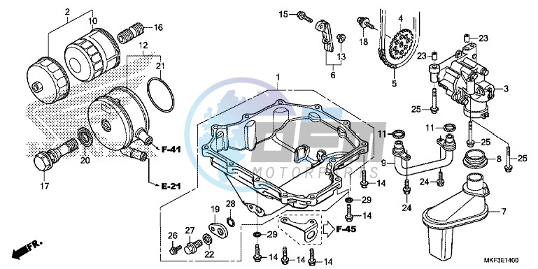 OIL PAN/ OIL PUMP