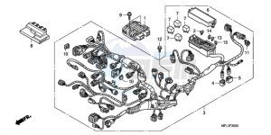 CBR1000RR9 Europe Direct - (ED / TRI) drawing WIRE HARNESS (CBR1000RR)