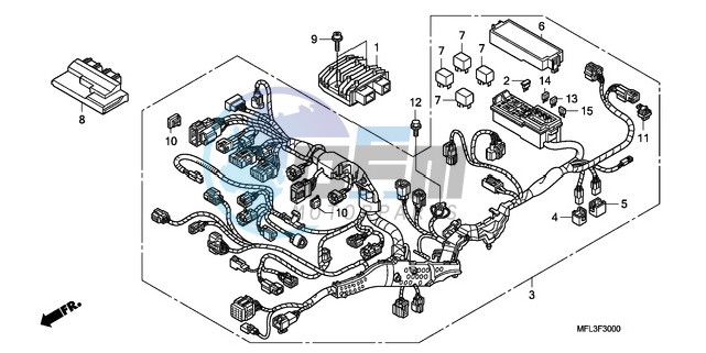 WIRE HARNESS (CBR1000RR)