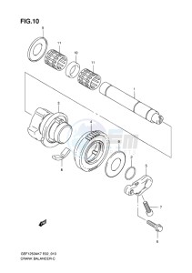 GSF-1250 BANDIT EU drawing CRANK BALANCER