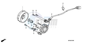 CRF450RB drawing GENERATOR