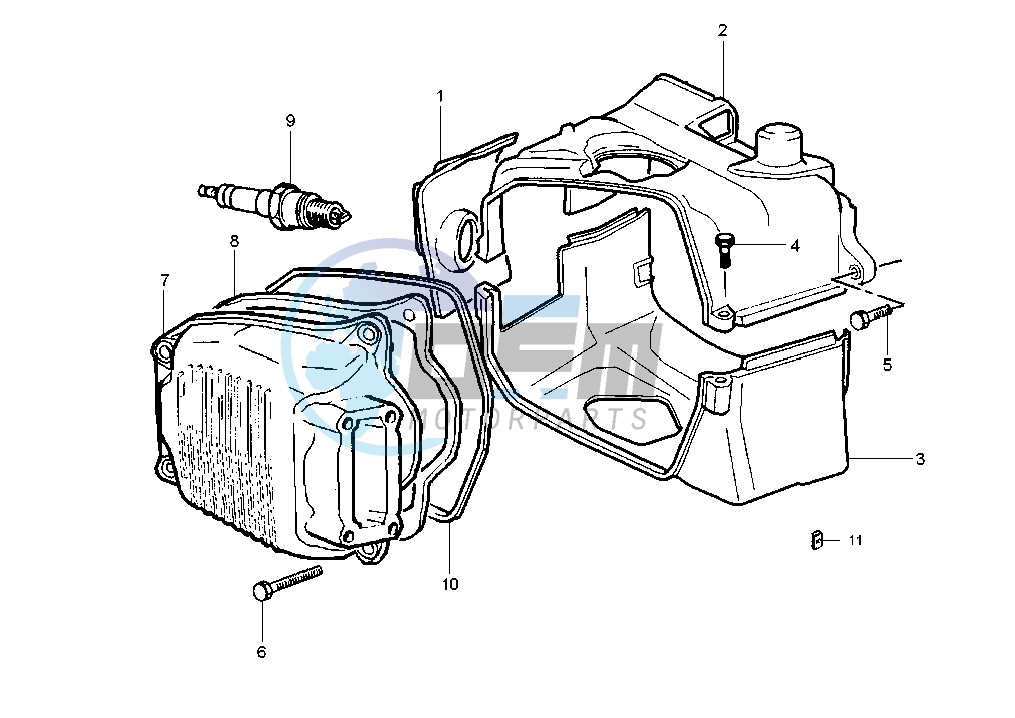 Cylinder head cover