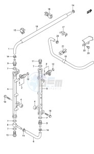 DF 300AP drawing Fuel Injector