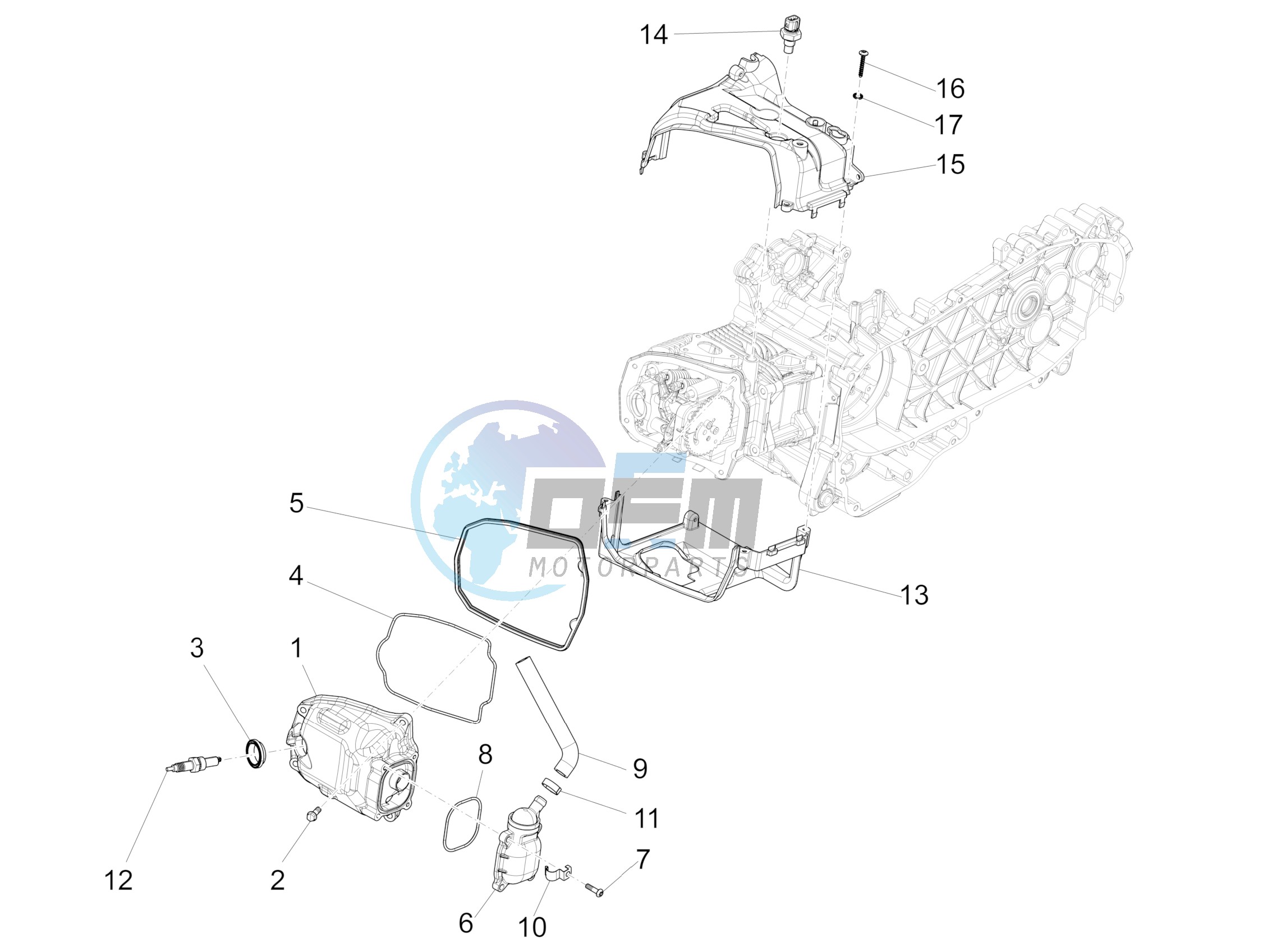 Cylinder head cover