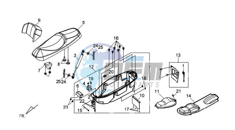 BUDDYSEAT - HELMET BOX