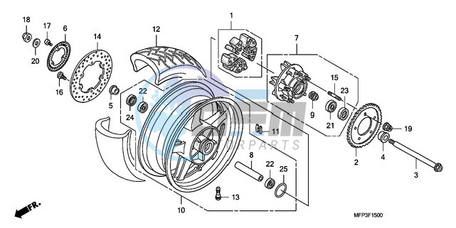 REAR WHEEL