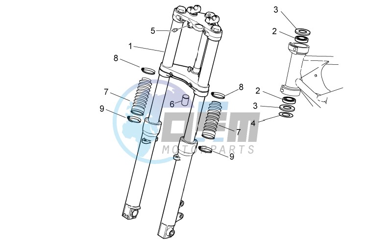 Front fork I