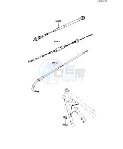 KZ 550 H [GPZ] (H1-H2) [GPZ] drawing CABLES