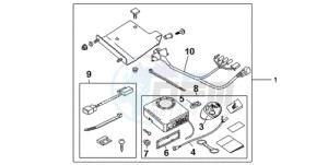 XL700V9 UK - (E / MKH) drawing ALARM SYS.