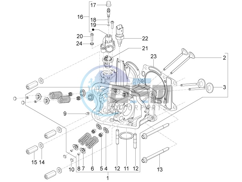 Head unit - Valve