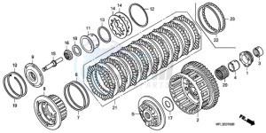 CBR1000RR9 Europe Direct - (ED / MME) drawing CLUTCH