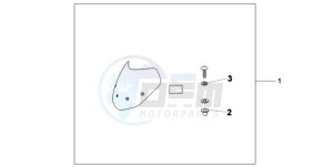 CB600FA9 Spain - (SP / ABS) drawing FLY SCREEN