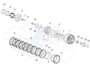 RSV4 1000 RR (EMEA) (EU, IL) drawing Clutch