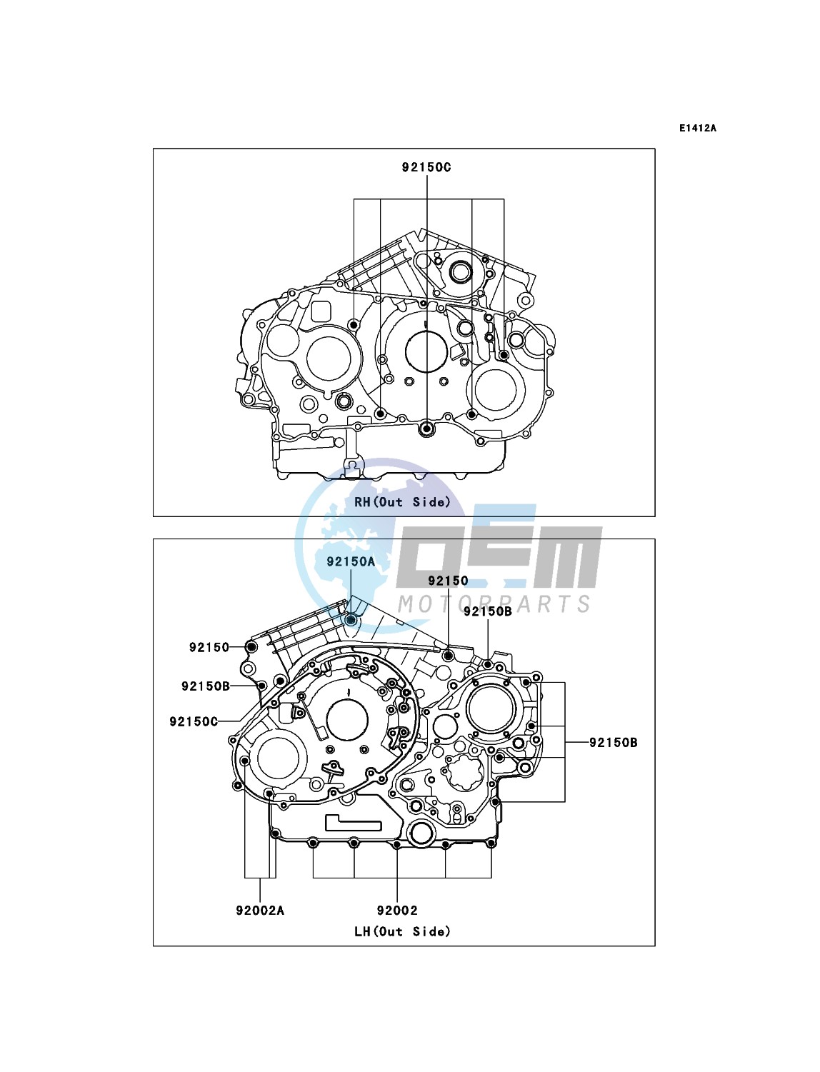 Crankcase Bolt Pattern