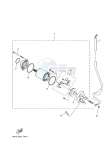 MTN1000 MTN-1000 MT-10 (B67E) drawing STARTING MOTOR