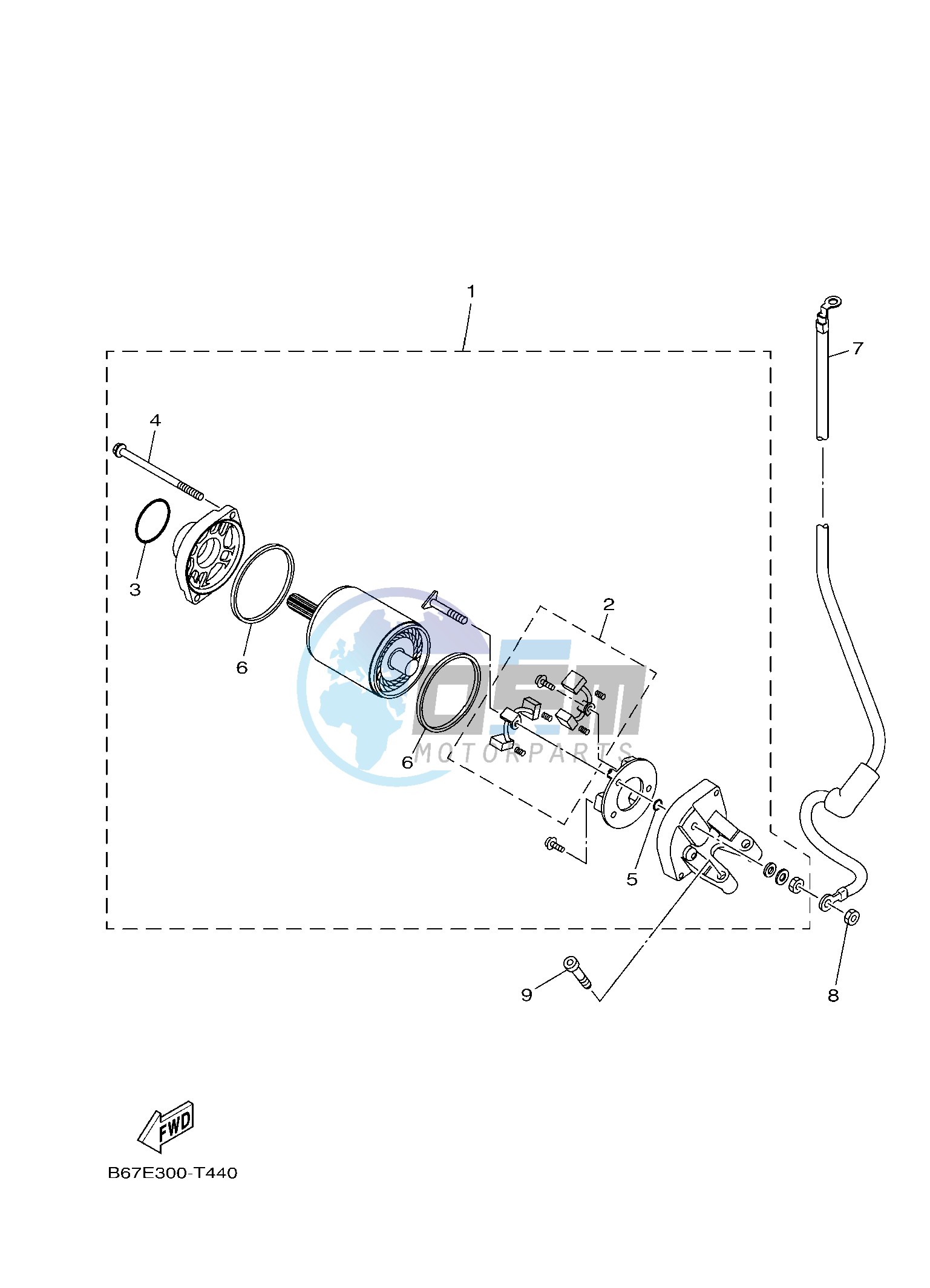 STARTING MOTOR