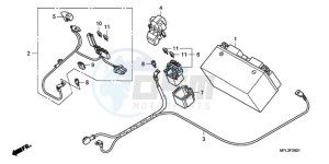 CBR1000RAA F / ABS CMF drawing BATTERY (CBR1000RA)