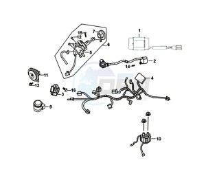 ALLO 50 (25 KM/H) (AJ05WA-NL) (L8-M0) drawing WIRE HARNESS / ALLO 50 (25 KM/H) (AJ05WA-NL) (L8-M0)