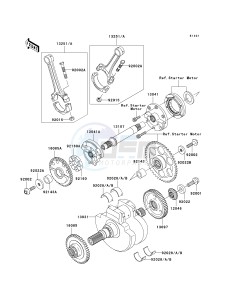 VN 1600 A [VULCAN 1600 CLASSIC] (A6F-A8FA) A8F drawing CRANKSHAFT