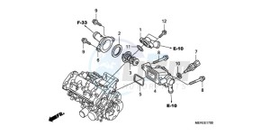 CBF600N9 Europe Direct - (ED / 25K) drawing THERMOSTAT