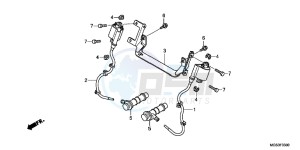 NC700XDC drawing IGNITION COIL