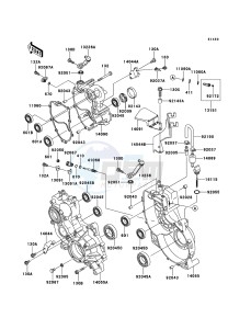 MULE 4010 TRANS 4x4 DIESEL KAF950G9F EU drawing Gear Box