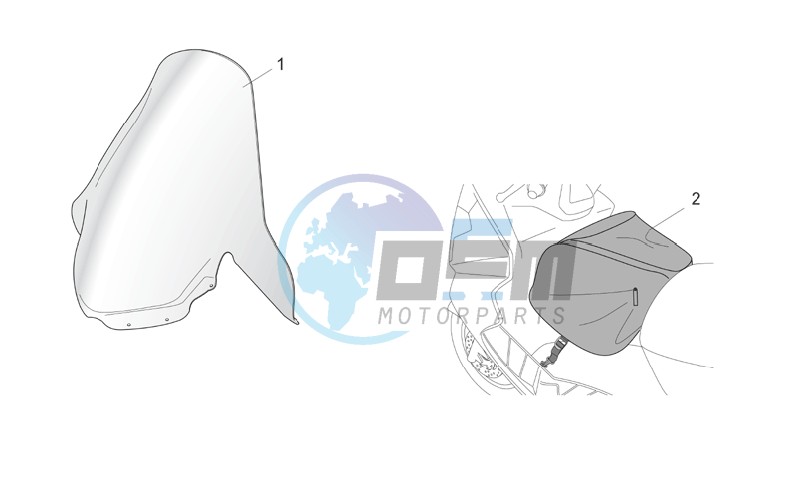 Acc. - Windshields/side cases