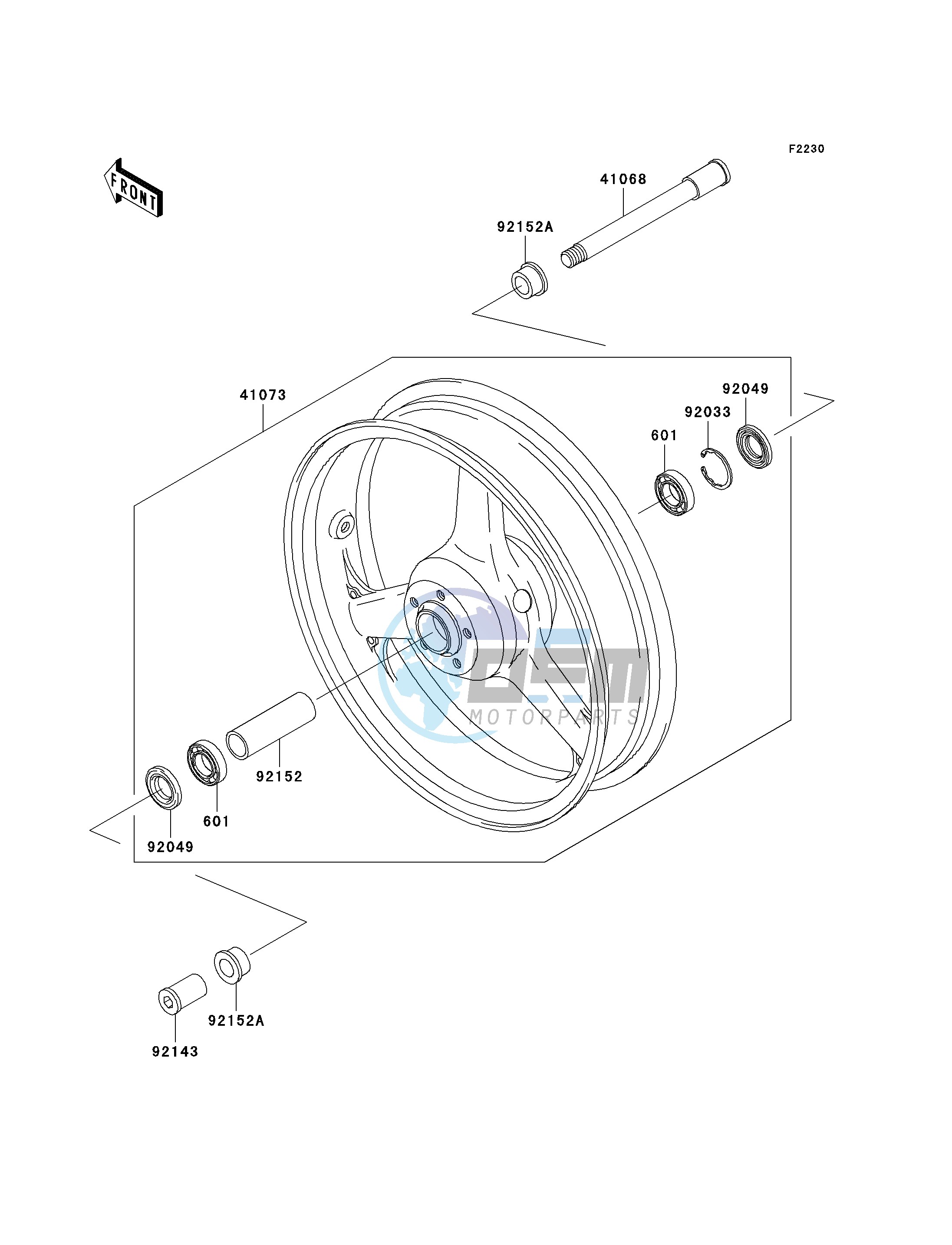 FRONT WHEEL