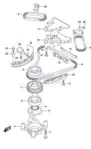 DF 250 drawing Timing Chain (DF 250S)