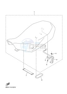 YFZ50 (BW47) drawing SEAT