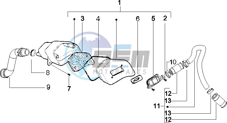 Secondairy air box