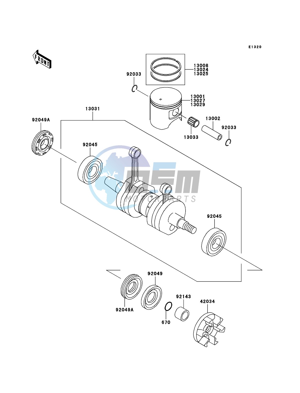 Crankshaft/Piston(s)