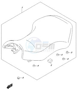 LT-A500XP drawing SEAT