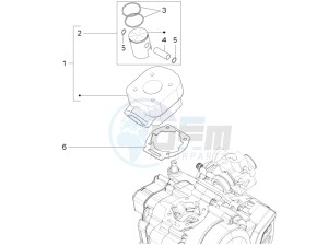 RS4 50 2t drawing Cylinder - Piston